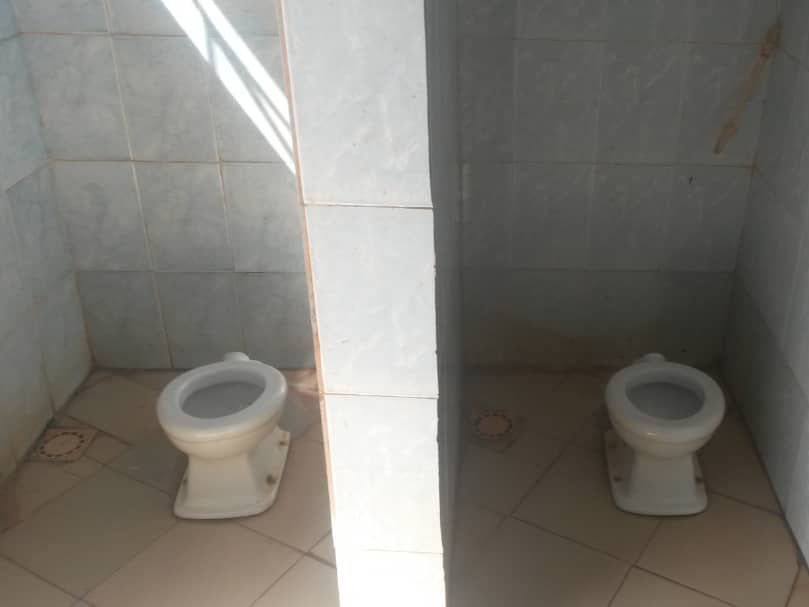 Toilette renoviert